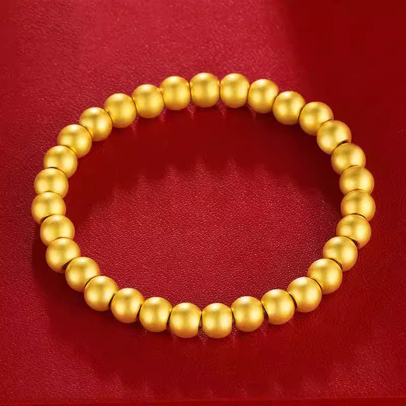 奥特莱斯专柜捡漏女金色圆珠经典小金珠手串18K转运珠手饰品送礼,饰品/流行首饰/时尚饰品新,手链,淘宝优惠券,粉丝福利购,淘宝优惠卷