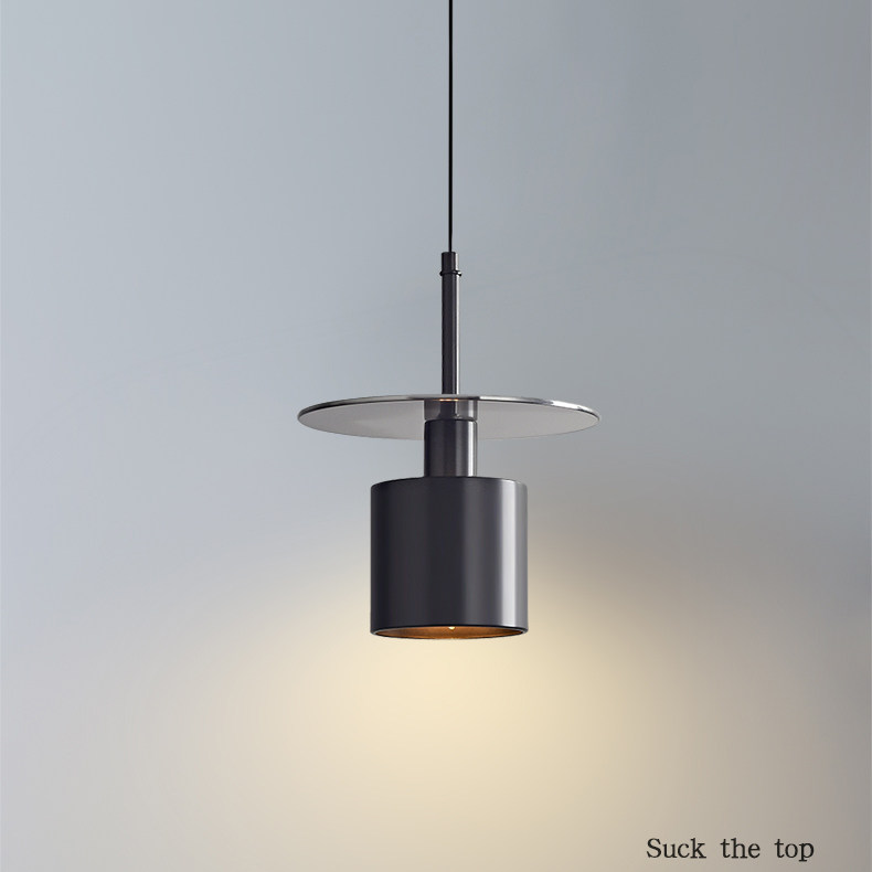 全铜床头吊灯创意三头客厅装饰灯现代简约卧室北欧名宿酒店小吊灯