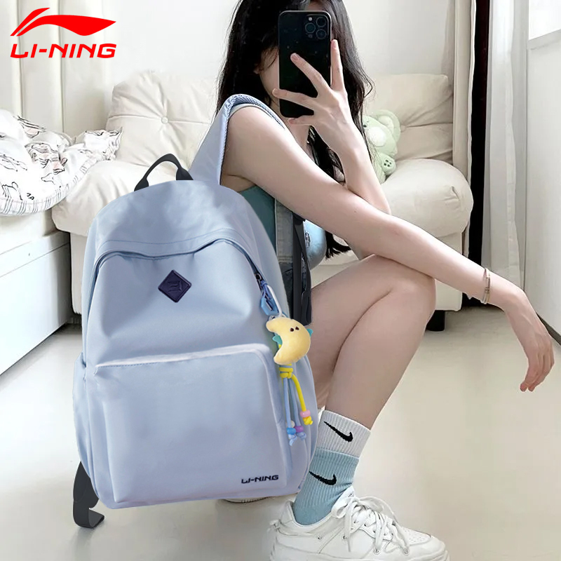 李宁运动书包女初高中生大容量