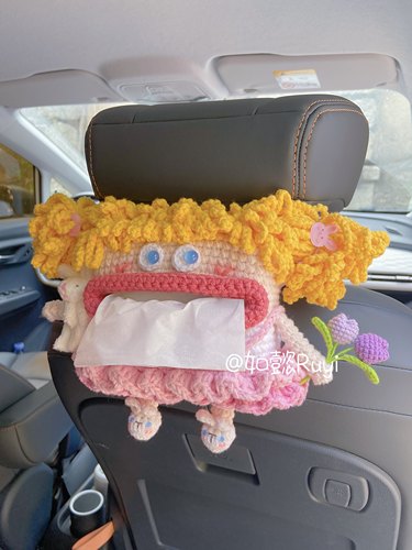 香肠嘴纸巾盒diy手工成品材料包