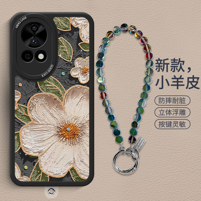 新款创意小清新花朵防摔手机壳
