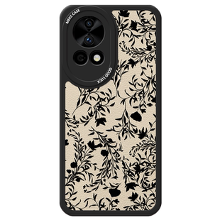 月光玫瑰适用于华为nova12手机壳nova15新款nova13pro文艺nova14花朵nova14pro女款高级小羊皮全包外壳