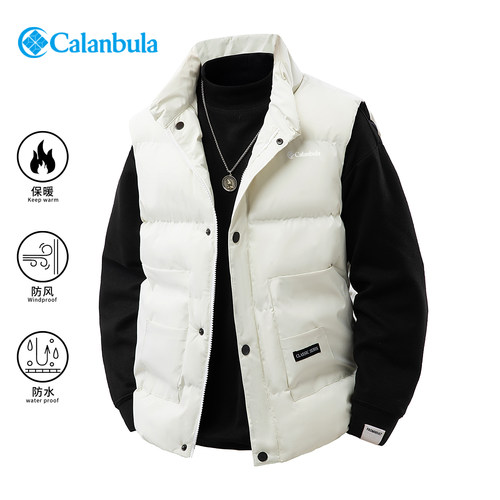 Calanbula情侣装羽绒棉马甲