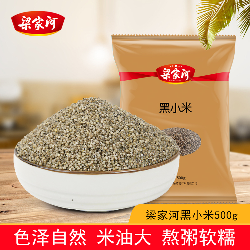 梁家河陕北特产黑小米基地自种