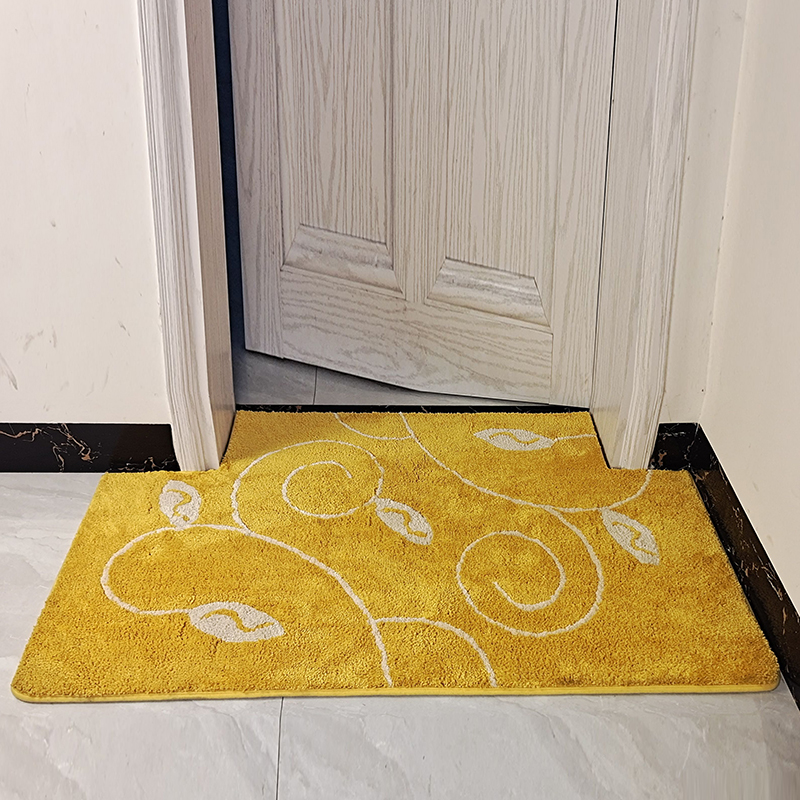 金黄色可定制玄关凸型吸水地垫