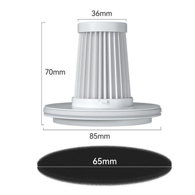 徽曦滤芯小米水洗滤网MJCMY01DY配件有线版吸尘器除螨仪米家适用
