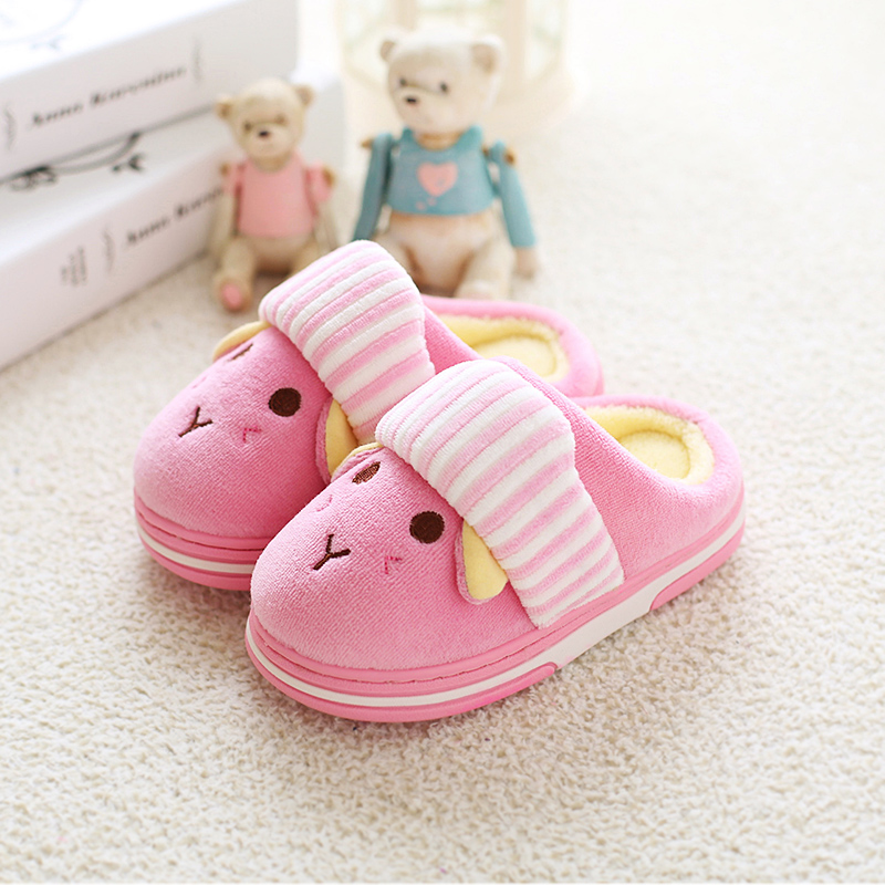 Chaussons enfants en suède pour hiver - Ref 1011403 Image 4