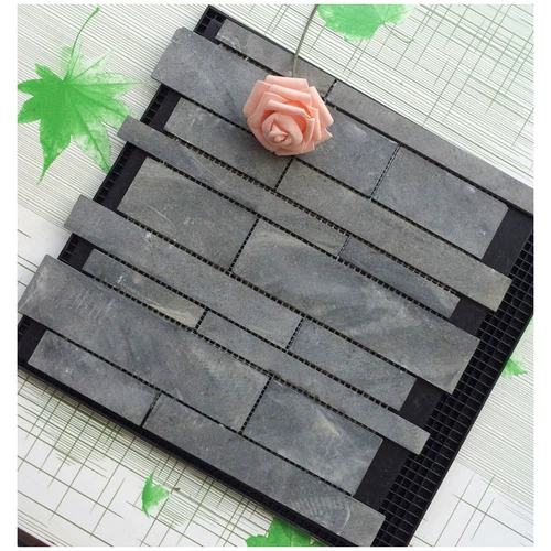 Мраморная черная антикварная мозаика на стену, популярно в интернете