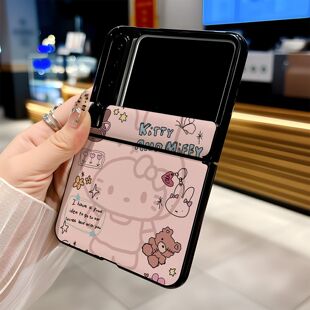 适用华为pocket手机壳新款 小众高级三星zflip 折叠屏PuraX典藏个性