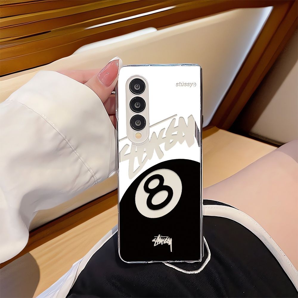 个性台球适用三星ZFold6/5/4/3/2手机壳W22W23W24W25折叠防摔