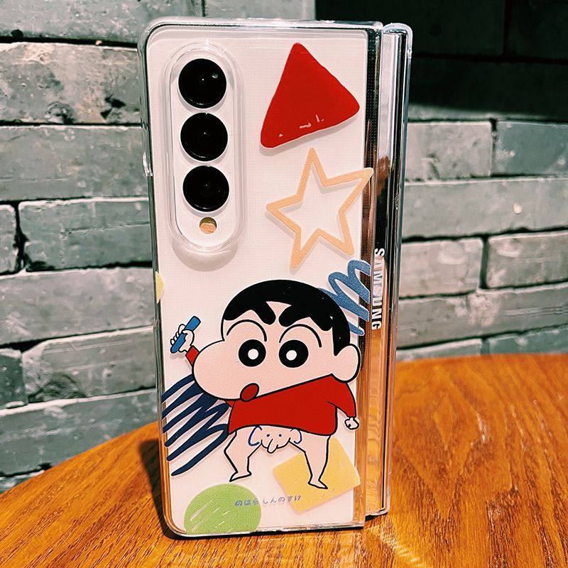 适用于三星fold6手机壳折叠屏w24/w21/2三星w23/ZFold5/4透明硬壳