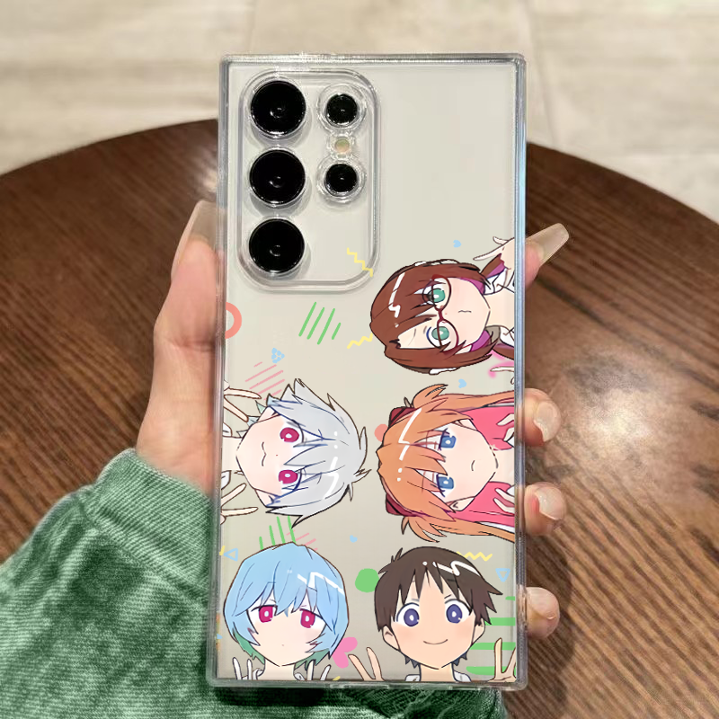 新世纪福音战士三星Galaxys24ultra手机壳硅胶s22新款镜头全包s23s25至尊note9a325g透明