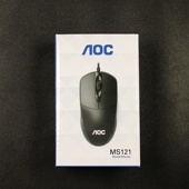冠捷家用ms121台式 AOC有线鼠标工厂商务鼠标办公USB有线鼠标