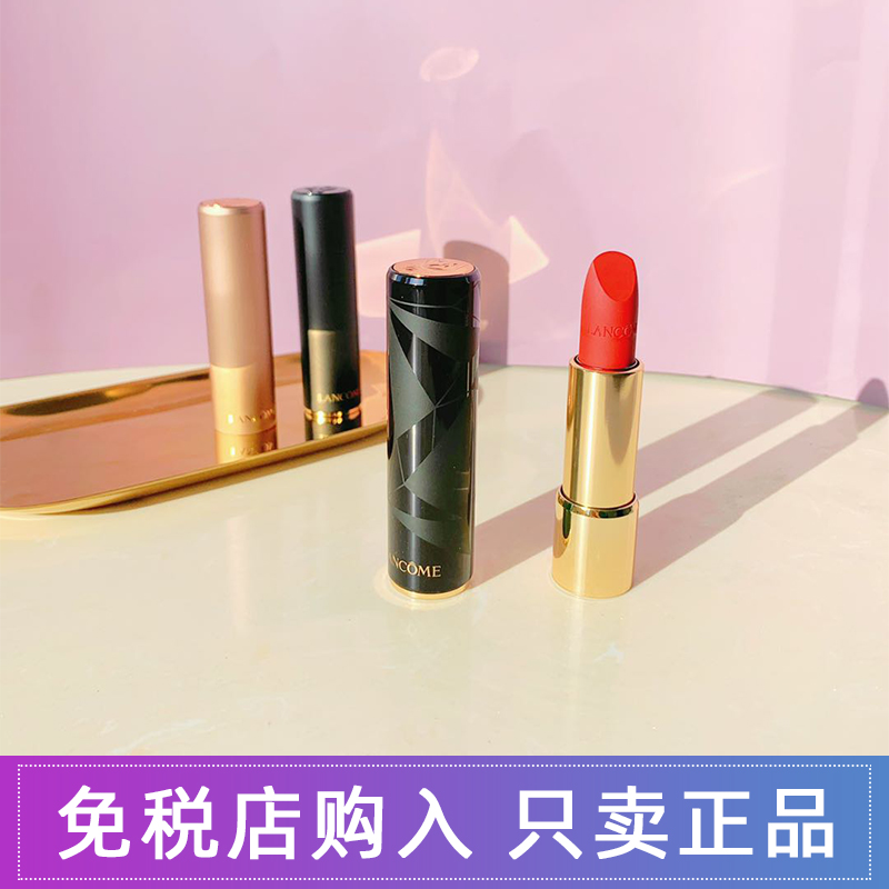 lancome兰蔻196 888 274 01磨砂哑光口红胡萝卜色唇釉丝绒提气色-封面