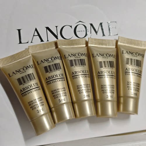 Lancome/兰蔻菁纯臻颜焕亮眼霜小样3ml玻色因抗皱紧致抗衰老淡纹
