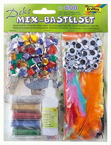 folia 12420 mixed craft kit 600 piecesfolia 12420