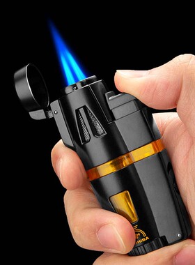 CIGARLOONG茄龙雪茄便携蓝焰防风创意个性点烟器CLB-22AE5打火机