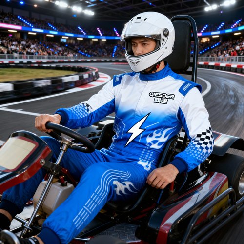 成人防火连体赛车服 定制 F1 卡丁车红牛法拉利迈凯伦同款