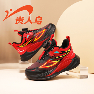 贵人鸟童鞋旗舰店男童运动鞋秋季新款革面透气儿童轻便学生跑步鞋