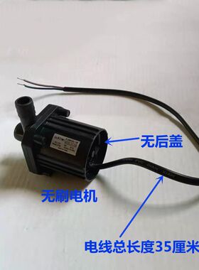 直流无刷潜水泵DC12V迷你抽水泵 小型抽水机可接电瓶太阳能高扬程