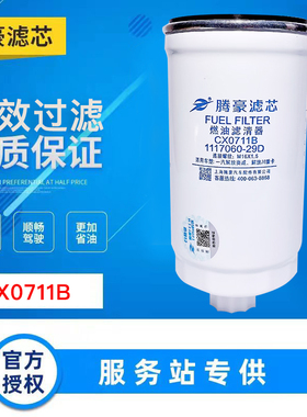 CX0712B柴油滤清器CX0711B柴油滤芯1117060-29D柴滤A3000-1105030