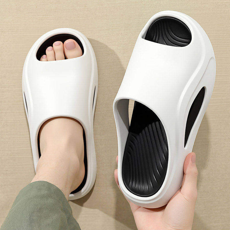 踩屎感拖鞋男士夏季外穿2026新款厚底耐磨防滑防臭运动凉拖鞋男款