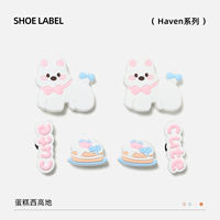 Crocs shoe accessory diy women's shoe buckle matching Crocs shoe flower three-dimensional decoration accessory snap, cute ins children's thumbnail 5