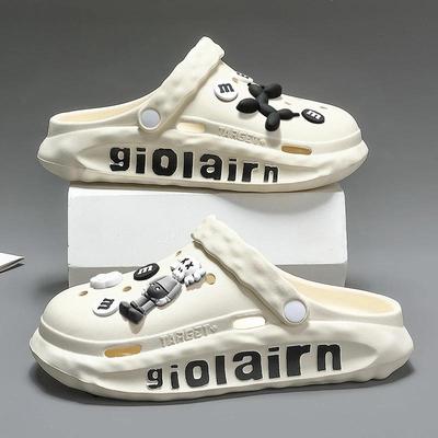 洞洞鞋男士夏季外穿开车透气包头