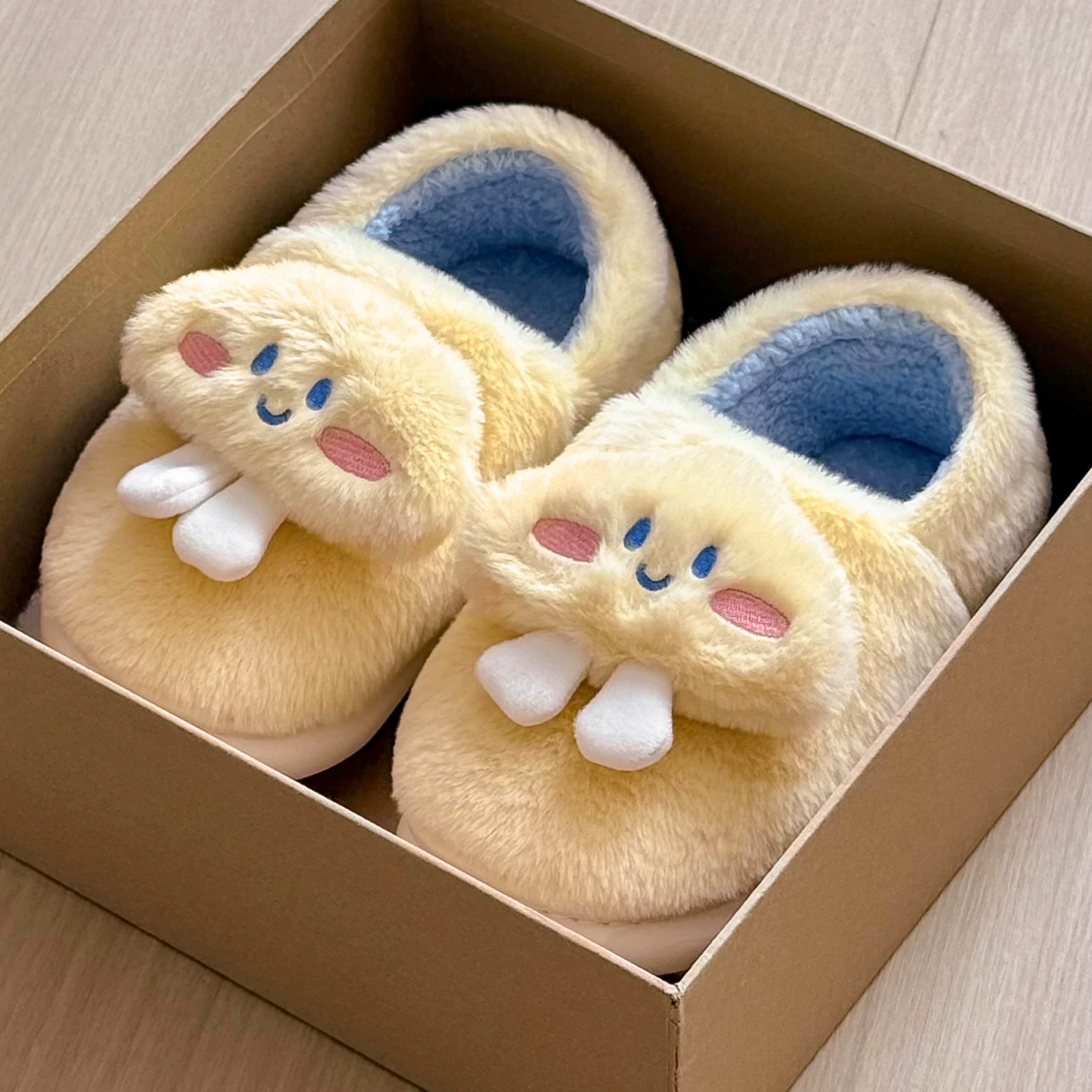 可爱云朵棉拖鞋女士冬季2025新款