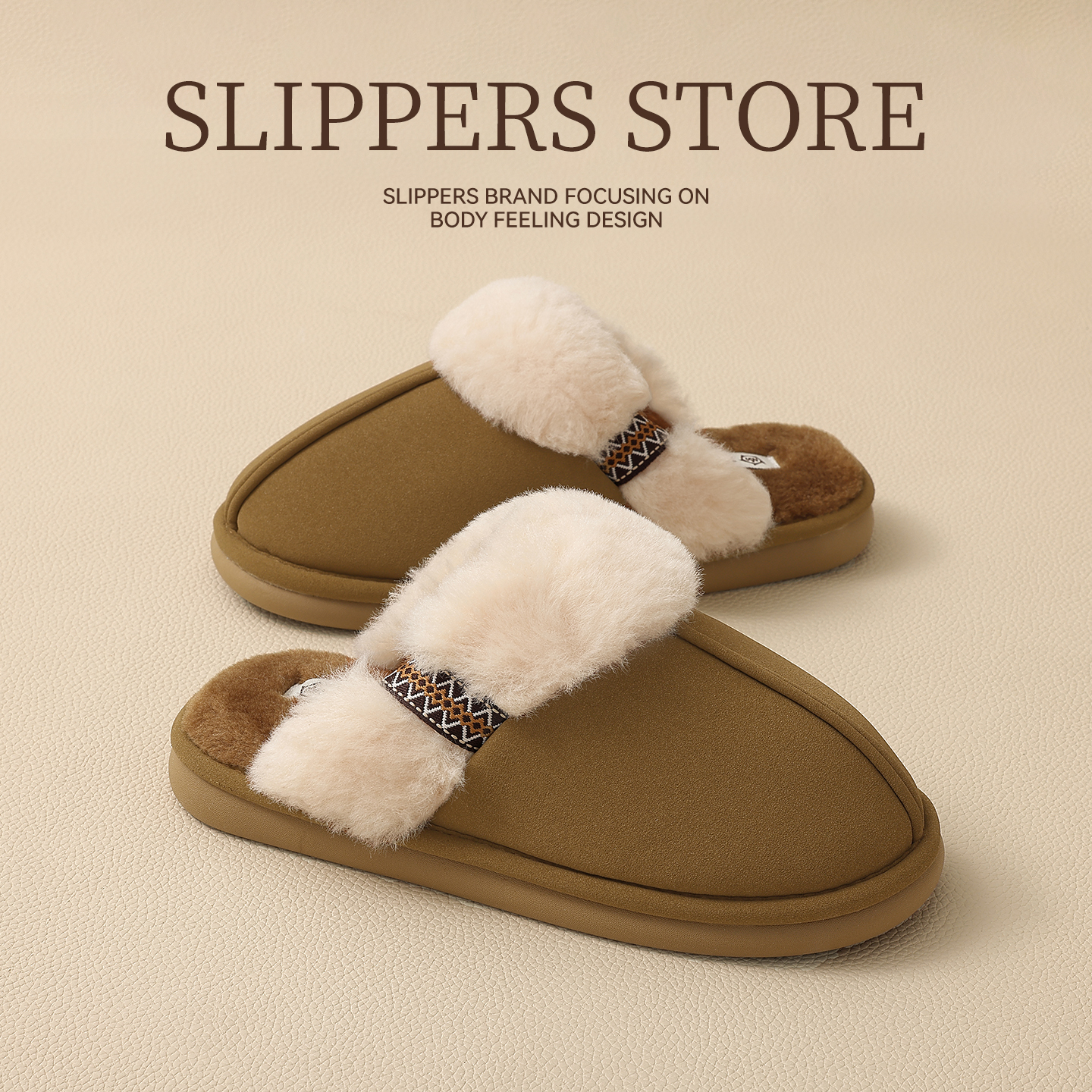 踩屎感棉拖鞋女勃肯鞋2025新款冬