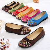 镂空女款 春夏款 平底女鞋 包头女网鞋 女 老北京布鞋 透气妈妈凉鞋 女鞋