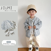 针织开衫 2026新款 男童春装 裤 韩版 百搭长袖 套装 外套时尚 子男宝春季