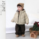 加厚保暖棉服男女宝韩版 儿童冬季 新款 洋气棉袄宝宝加绒百搭棉衣潮