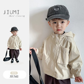 洋气外套2026春装 套装 新品 上衣针织休闲卫裤 潮 男宝宝韩版 男童春装