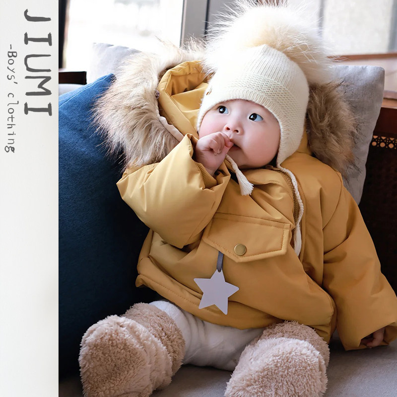 宝宝冬季新款精灵帽棉服小男孩夹棉加厚棉衣女童冬装保暖棉袄外套,童装/婴儿装/亲子装,棉袄/棉服,淘宝优惠券,粉丝福利购,淘宝优惠卷