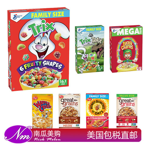 美国直邮宝氏水果谷物麦片