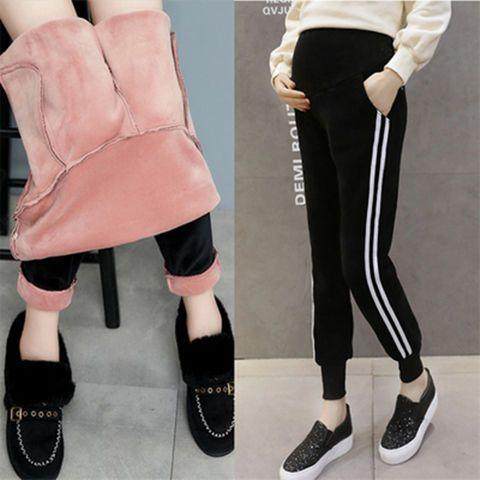 孕妇裤秋冬双面绒保暖高腰托腹可调节带休闲裤大码外穿孕妇休闲裤,孕妇装/孕产妇用品/营养,孕妇休闲裤,淘宝优惠券,粉丝福利购,淘宝优惠卷