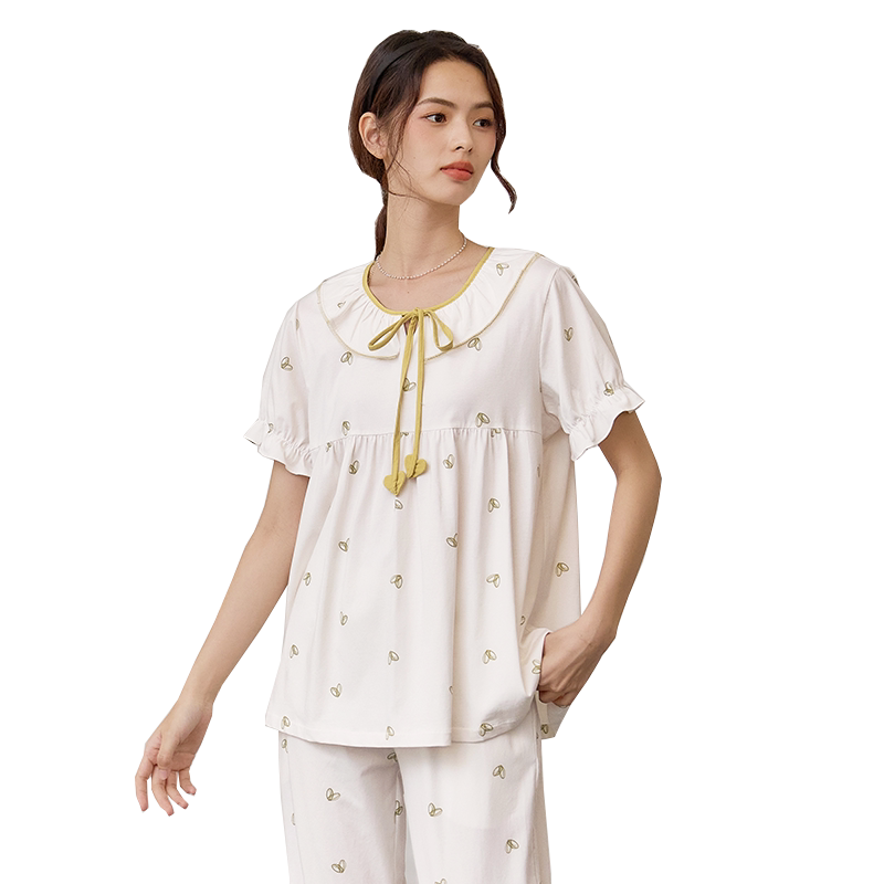 甜美柔软纯棉家居服套装