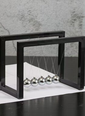 批发框架款牛顿摆球 创意撞球工艺品办公桌装饰摆件碰碰球礼物