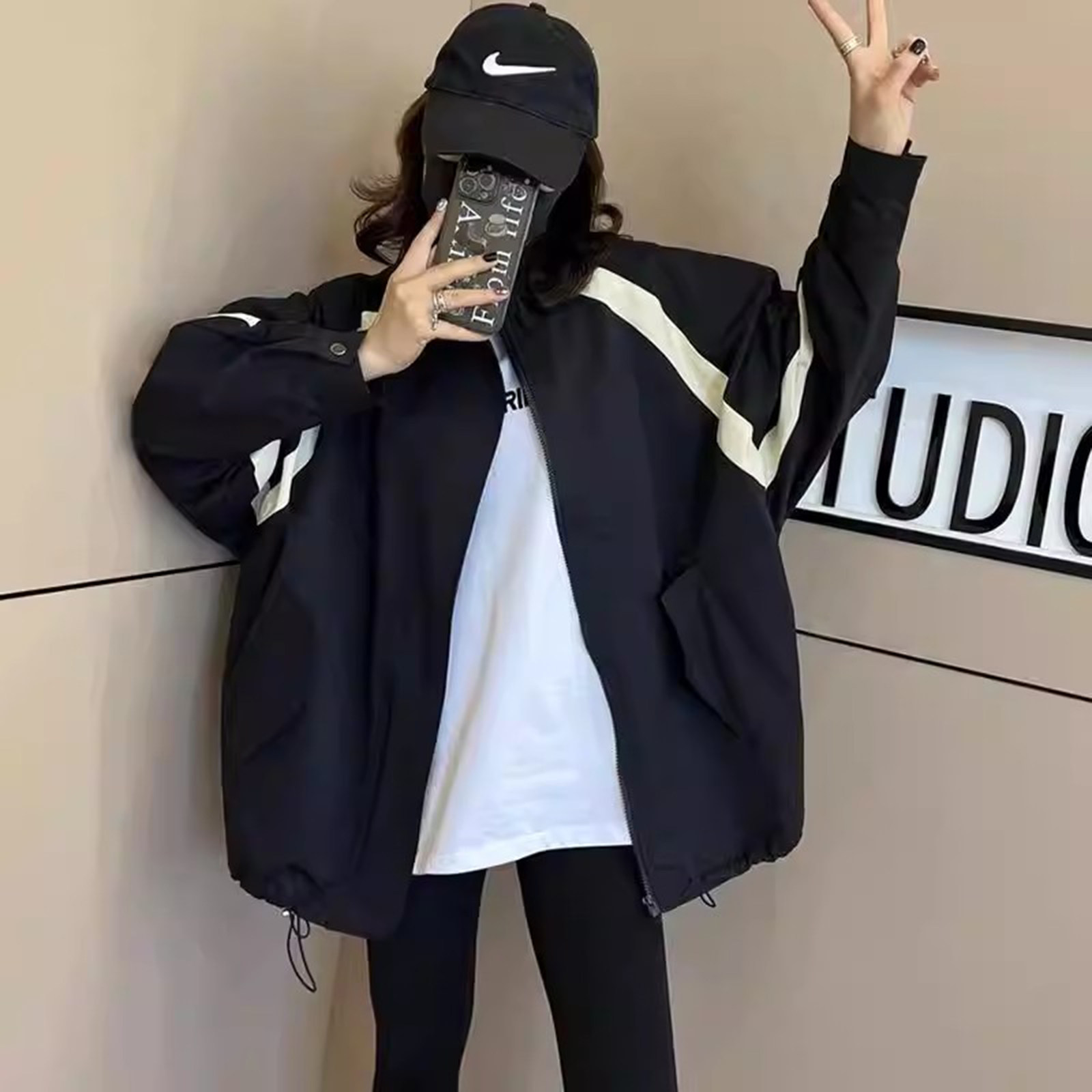 休闲百搭冲锋衣棒球服