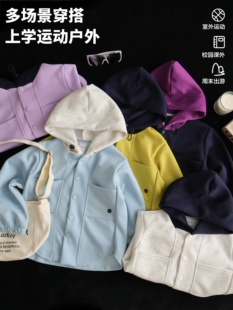 2027年春款 儿童运动休闲外套儿童中大童休闲百搭运动上衣D