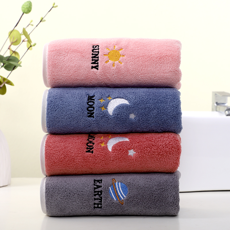 1/2/3条毛巾柔软不掉毛家用成人男女儿童洗脸巾吸水幼儿园童巾