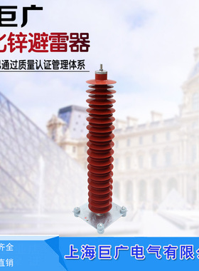 高压110KV避雷器YH10WX-108/281-J金属氧化锌避雷器带漏电监测仪