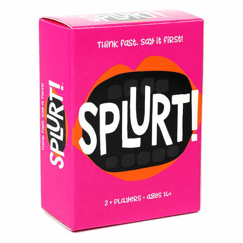 快速命名SPLURT英文卡牌游戏