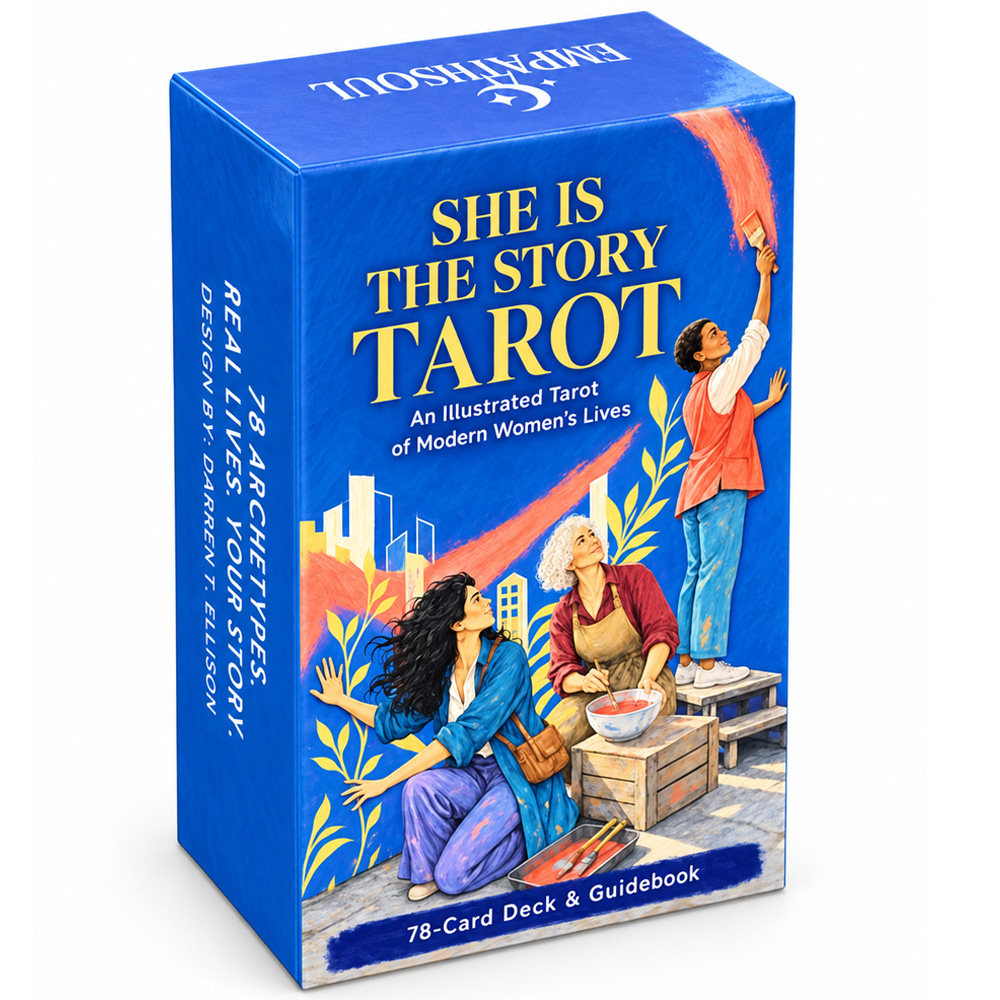 都市白领塔牌She Is The Stroy Tarot天地盖 12x7CM 英文卡牌游戏