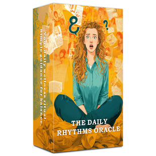 原创每日节奏神谕The Daily Rhythms Oracle天地盖12X7CM英文卡牌