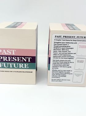 深度对话情侣游戏Couple's Card Game三合一家庭聚会成人桌游卡牌