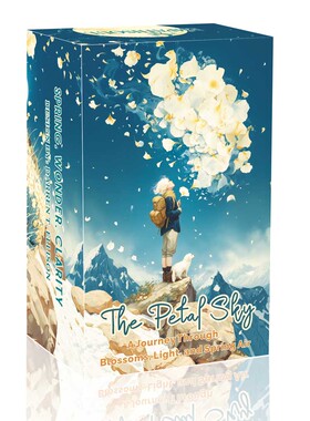 原创天真塔牌The Petal Sky Tarot天地盖12×7cm78张英文卡牌游戏