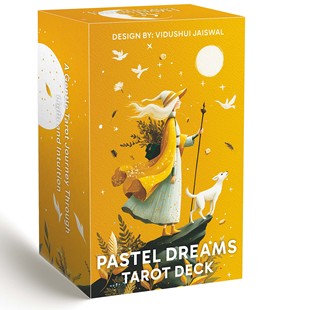 初学者英文卡牌游戏 Tarot天地盖12X7 柔色梦境塔牌Pastel Dreams