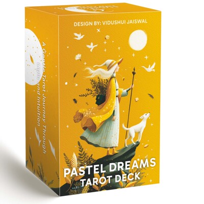 柔色梦境塔牌Pastel Dreams Tarot天地盖12X7 初学者英文卡牌游戏